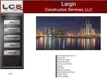 Tablet Screenshot of larginconstruction.com